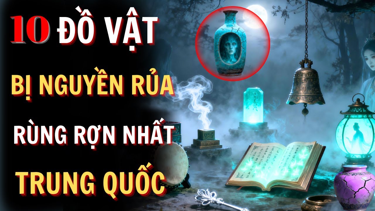 TOP 10 Đồ Vật Bị Nguyền Rủa Ma Mị Rùng Rợn Nhất Trung Quốc | Audio Sử Ký