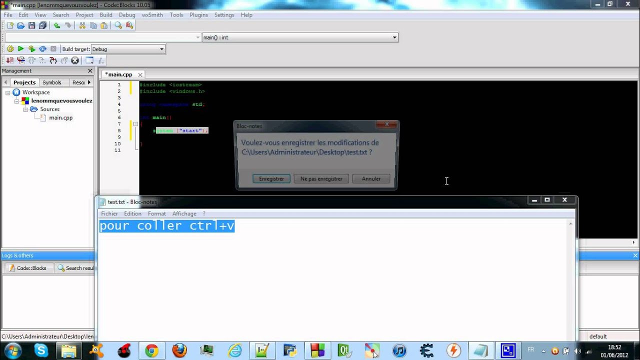Créer un mini virus executable (.exe) - Méga-01