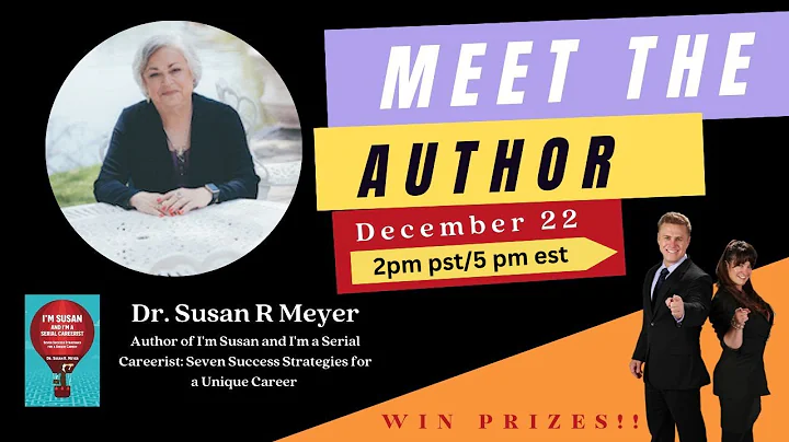 Meet The Authors Guest Dr. Susan R Meyers