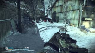 Call of Duty Ghost Clan Wars - Hardcore TDM on Whiteout Map