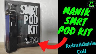 Wotofo Manik SMRT Pod Kit Unboxing Deutsch, Geschmack pur