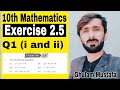 10th math exercise 2.5 complete i to vi | 10th Mathematics | how to solve inequalities