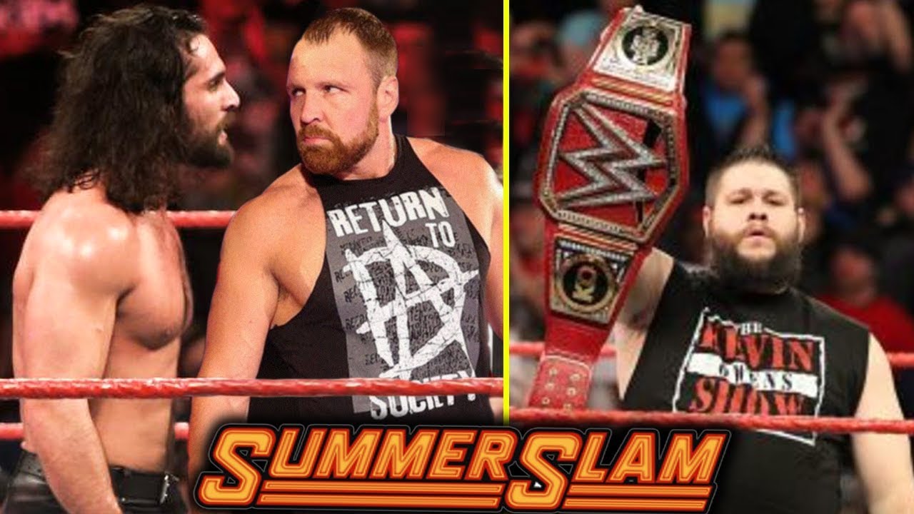 10 WWE SummerSlam 2018 Late Breaking Rumors - Dean Ambrose Plans & more