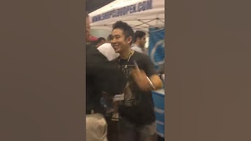 #CloudChasing with PBusardo at the 2013 ECC in Anaheim =)