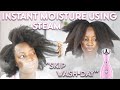 YOU NEED THIS!! HOW I USE STEAM TO RE-MOISTURIZE MY DRY NATURAL HAIR AND SKIP WASH DAY