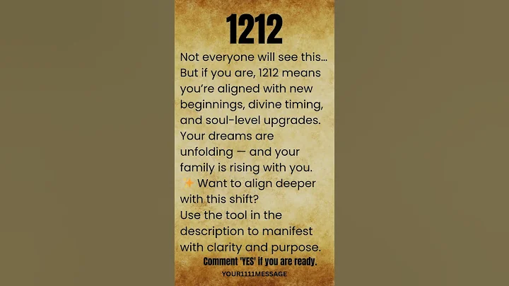 Angel number 1212 means Your dreams are unfolding