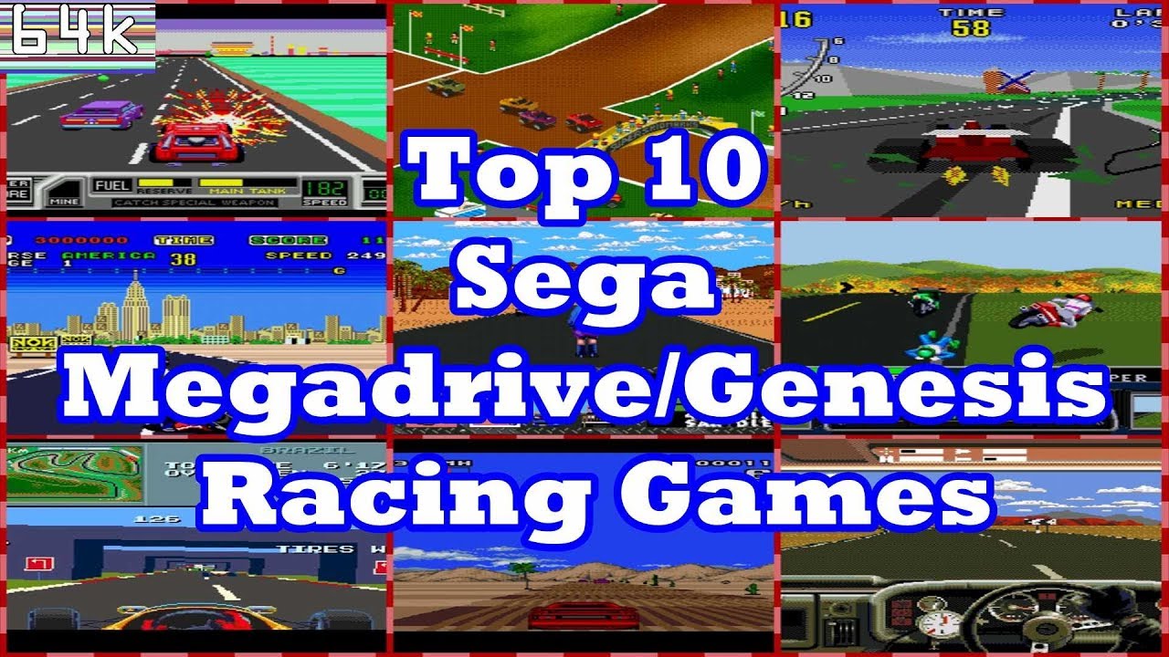 sega mega drive car games