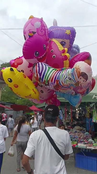 BILI NAPO KAYO NG BALLOONS BAGO BUMAGYYO, MAGANDA NAMAN EH PO #blueballoons#balloontoys#trending