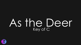 As The Deer | Piano Karaoke [Key of C]