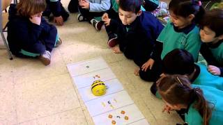 BeeBot on number line