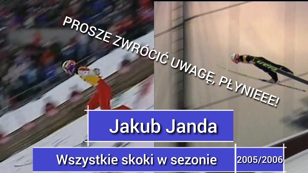 Jakub Janda - wszystkie skoki w sezonie 2005/2006