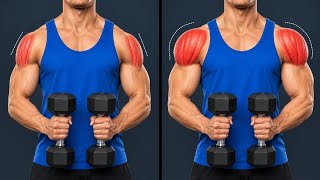 5 Killer Dumbbell Exercises to Grow bigger and Rounder Shoulders Fast