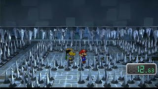 Getting Crushed by the Ceiling in Hooktail Castle - Paper Mario: The Thousand Year Door (Switch)