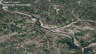 Pittsburgh, Pennsylvania - Earth Timelapse