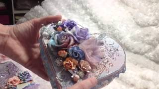 Altered Tag And Heart Box For Leanne