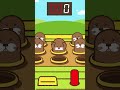 Mildang Play Whack a Mole 🐀 Cartoon For Kids #shorts #memes #foryou