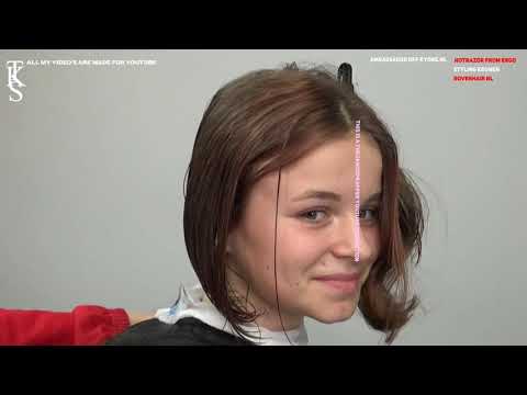 I love to get a nice cut and colored BOB hairstyle. Tutorial with Teun by TKS