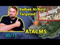 Update from Ukraine | Belbek airfield in Sevastopol, Crimea was targeted by ATACMS
