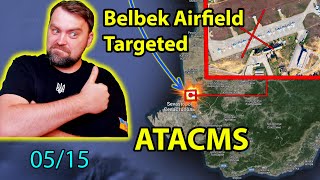 Update from Ukraine | Belbek airfield in Sevastopol, Crimea was targeted by ATACMS