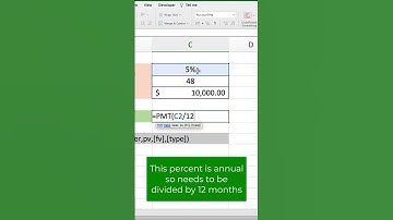 Loan Repayment Calculator #excelshorts #exceltip #exceltutorial