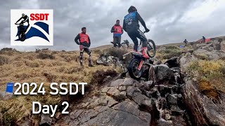 BVM VLOG #165 -  2024  Scottish Six Days Trial  - Day 2