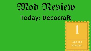 Mod Review (s2) Decorating With Decocraft! screenshot 5