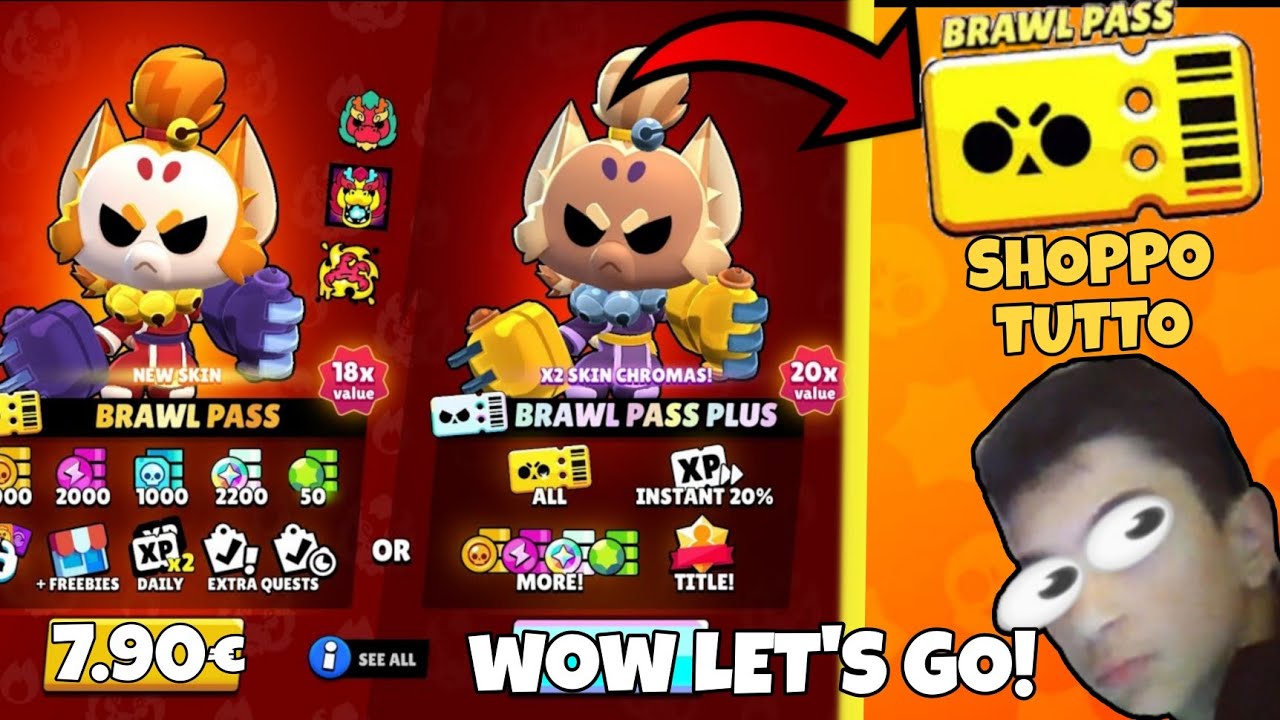 Shoppo tutto il Brawl Pass di Brawl Stars - SEASON 23 - YouTube