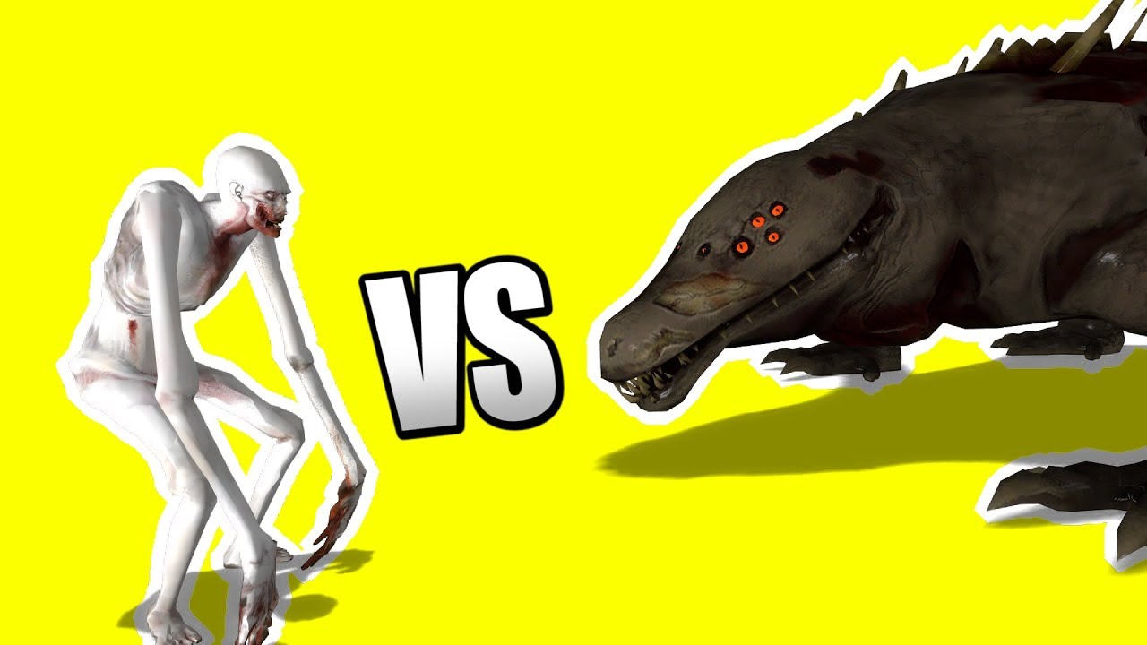 SCP-682 vs SCP-096: Hard-to-Destroy Reptile vs The Shy Guy