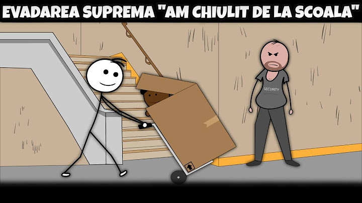 LA ȘCOALĂ: Evadarea Supremă