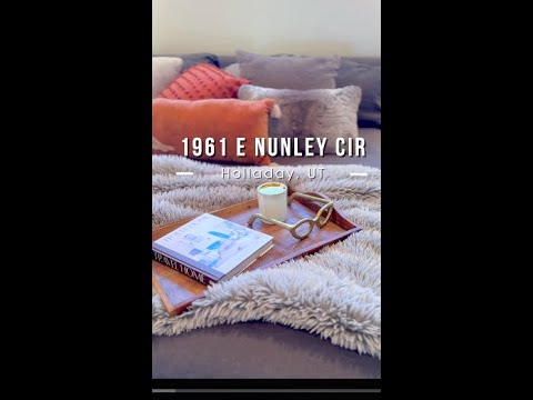 1961 E Nunley Cir, Holladay, UT home video tour