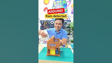 Home automation project: Arduino rain detection system #stem #arduino #shorts
