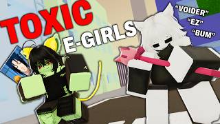 Toxic Teaming E-GIRLS jump me after ONE loss 😭😭(JUJUTSU SHENANIGANS)