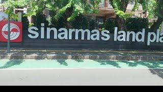 SUASANA depan SINARMAS Land Plaza Jl.MH.Thamrin #Jakarta.. jalan protokol no.1 Indonesia 