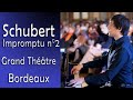 Schubert impromptu n2 op 90  grand thtre de bordeaux  eric artz