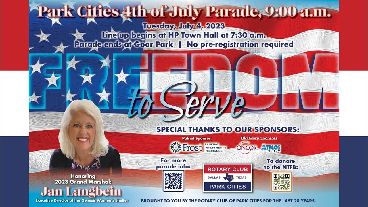 2023 Park Cities 4th of July Parade LIVE! YouTube