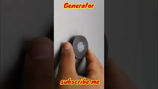 How to make free DC generator at home ll short viral video ????