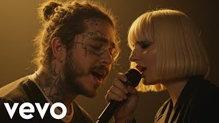 Post Malone ft Sia – Hold Me In The Storm ( Lyrics Video )