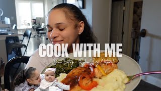 VLOG: Trying A New Recipe For Dinner + Rylan Tried Oatmeal Cereal For The First Time