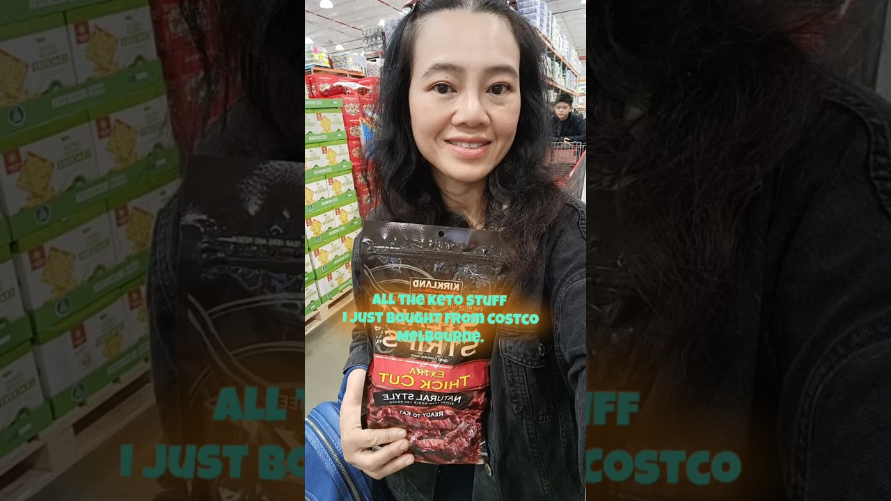 what I just bought today from Costco Melbourne on a keto diet.