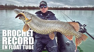 Record pike caught in a float tube screenshot 1