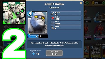 Castle Crush: Clash Cards Game - Gameplay Walkthrough Episode 2 - (iOS, Android)