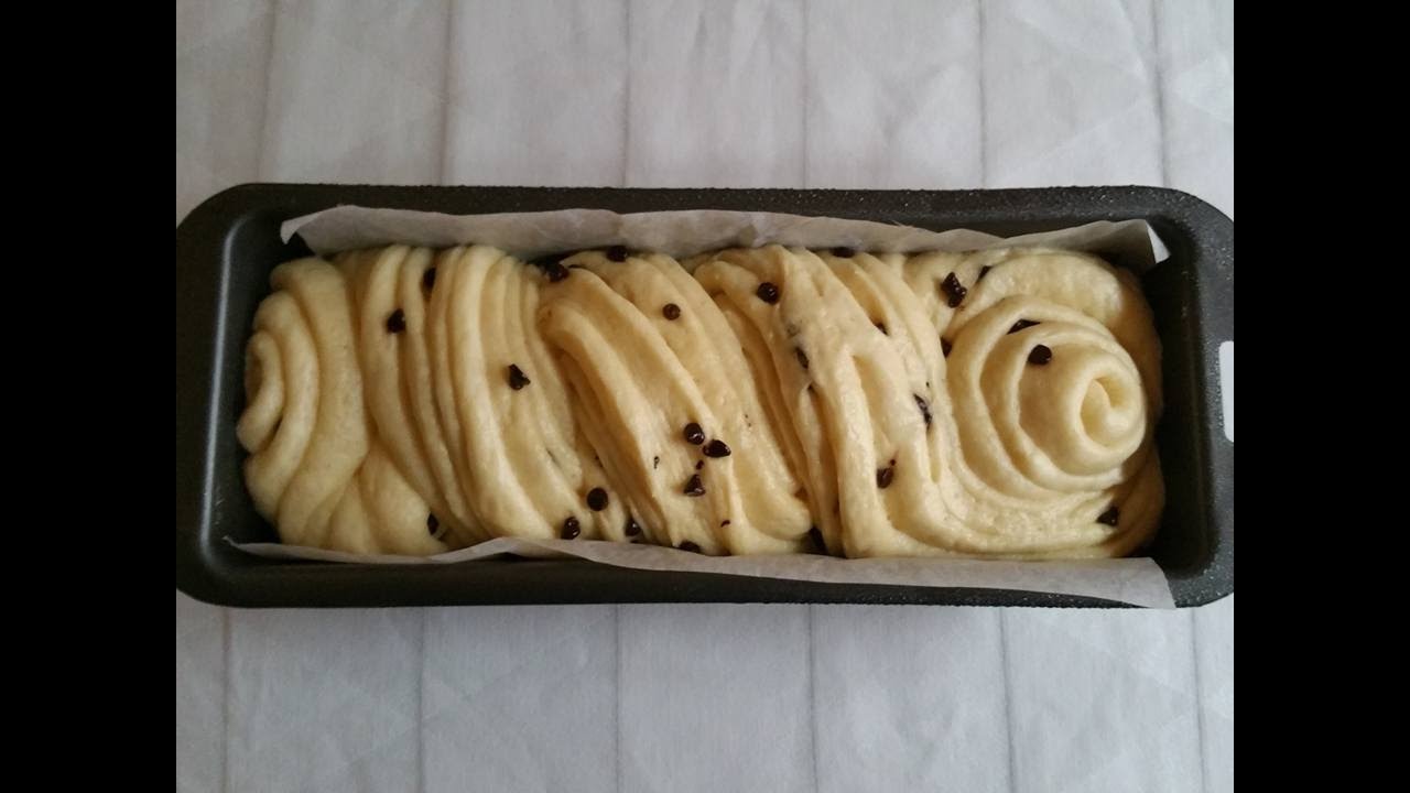 Treccia russa con gocce di cioccolato, SOFFICISSIMA