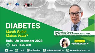 Talkshow: Diabetes, Masih Boleh Makan Enak health food diabetes diabetic diet eating