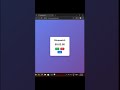 Stopwatch App Using HTML CSS &amp; JavaScript | Start Stop Reset Timer @CodeWithHarry #coding