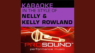 Download Lagu Dilemma (Karaoke Instrumental Track) (In the style of Nelly and Kelly Rowland) MP3