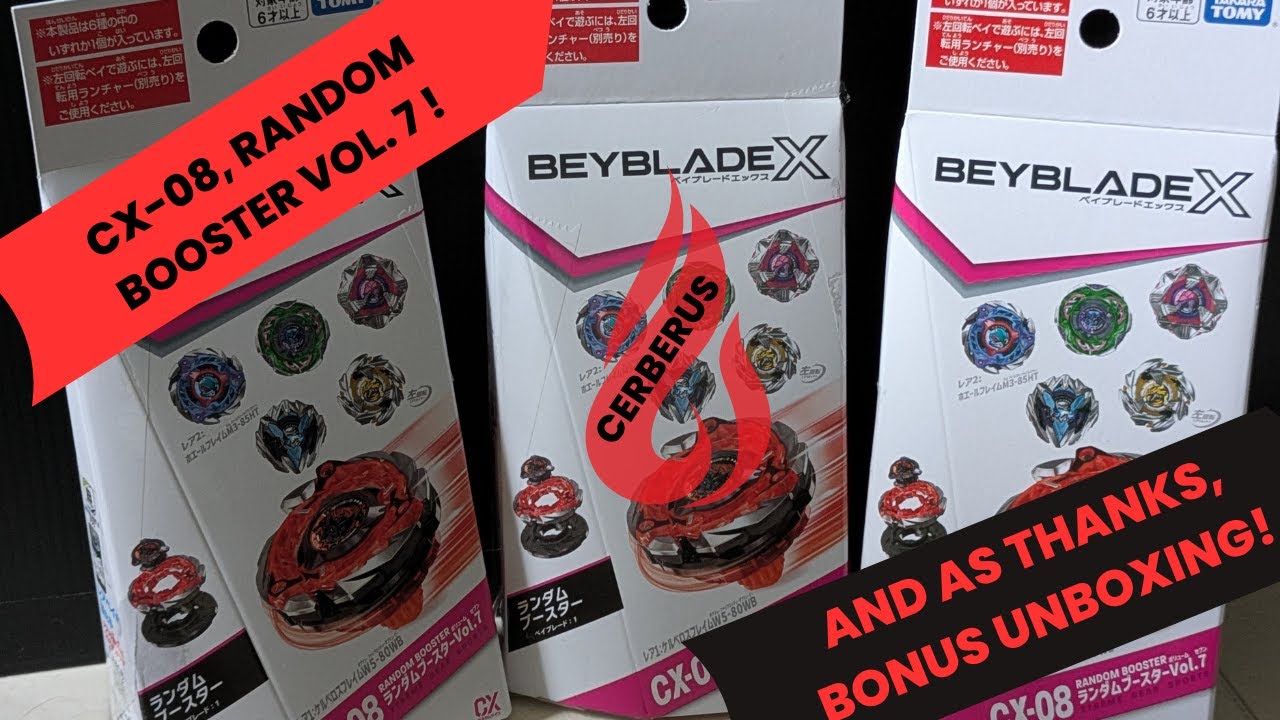 CX08 Random Booster Unboxing, Cerberus! Can We Get The Rare Beys