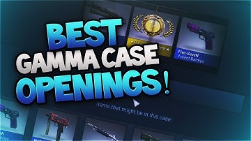 TOP 4 Best GAMMA CASE openings IN THE WORLD! | FIRST EVER REACTIONS! [CS:GO]