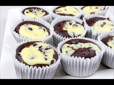 Chocolate & Cream Cheese Cupcakes