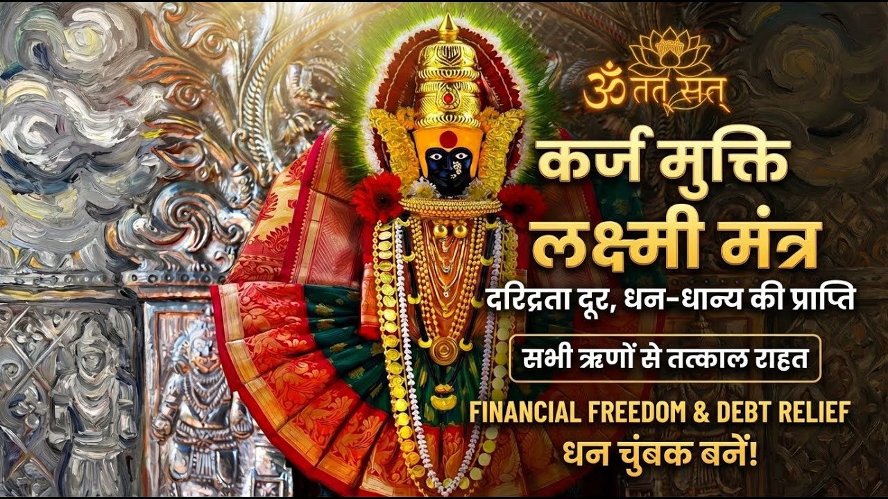 Powerful Mahalakshmi Mantra for Instant Money & Debt Relief |ॐ नमो महालक्ष्मी मंत्र