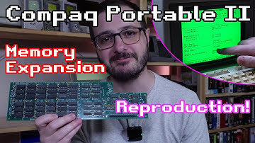 Een verloren Compaq Portable 2-geheugenuitbreidingskaart opnieuw maken